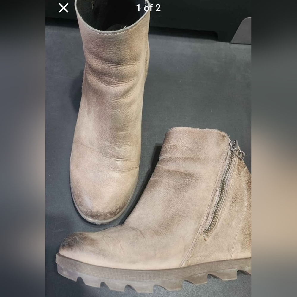 Sorel zipper wedge